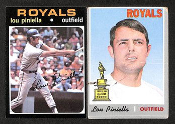 1970 & 1971 Topps:  Lou Pinella