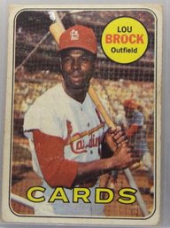 1969 Topps:  Lou Brock
