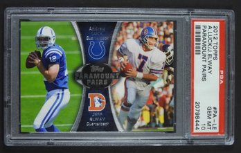 2012 Topps:  Andrew Luck & John Elway {PSA '10' Gem Mint}