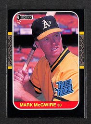 1987 Leaf:  Mark McGwire {RC}