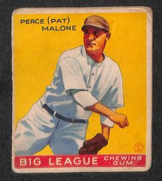 1933 'Goudey':  Perce (Pat) Malone
