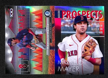 2023 Topps Chrome & 2024 Bowman Chrome:  Marcelo Mayer