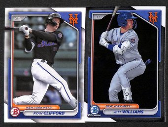 2024 Bowman:  Ryan Clifford & Jett Williams
