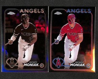 2024 Topps Chrome:  Mickey Moniak {2-Card Lot}