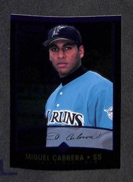 2001 Bowman Chrome:  Miguel Cabrera
