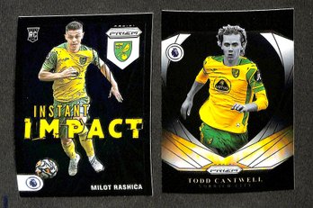 2021-22 Panini Prizm:  Milot Rashica {RC} & Todd Cantwell