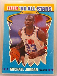 1990 Fleer All-Stars:  Michael Jordan