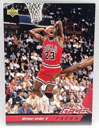 1993 Upper Deck:  Michael Jordan {Game Faces}