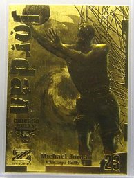 1997 Skybox Z Force:  Michael Jordan - {24KT Gold}