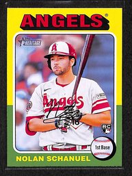 2024 Topps Heritage:  Nolan Schanuel