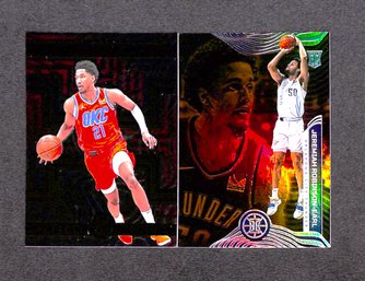 2021-22 Panini Illusions:  Aaron Wiggins & Jeremiah Robinson-Earl {RC}