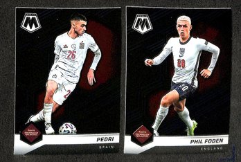 2021-22 Panini Mosaic:  Pedri & Phil Foden