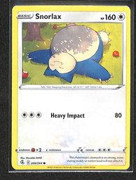 2021 Fusion Strike:  Snorlax - {Card #206/264}