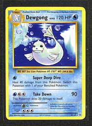2016 Evolutions:  'Dewgong' - {Card #29/108}