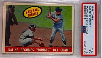 1959 Topps:  Al Kaline {PSA 5 'Excellent'}