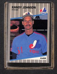 1989 Fleer:  Randy Johnson {Rookie}