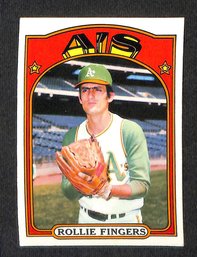 1972 Topps:  Rollie Fingers