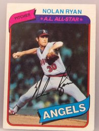 Topps 1980:  Nolan Ryan