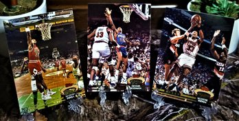 1993 Topps Stadium Club:  Scottie Pippen  & Dennis Rodman {3-Card Lot}