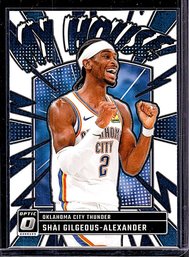 2024-25 Donruss Optic:  Shai-Gilgeous Alexander {My House}