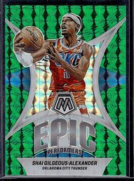 2023-24 Panini-Mosaic:  Shai Gilgous-Alexander