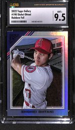 2022 Topps Gallery:  Shohei Ohtani... {CSG 9.5 Mint Plus}