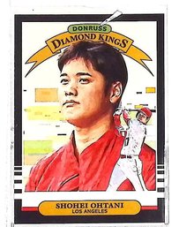 Shohei Ohtani 2019 Donruss Diamond Kings #14