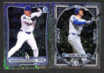 2026 Bowman Chrome:  Shohei Ohtani & Freddie Freeman - {1 Bowman Sterling/1 Mojo Refractor}
