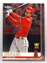 2019 Topps Chrome:  Shohei Ohtani {Rookie Gold Cup}