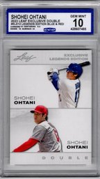 2023 Leaf Exclusive Double:  Shohei Ohtani  #ELE-12 Angels, Dodgers
