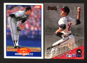 1989 Score & 1993 Leaf:  John Smoltz