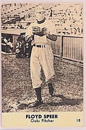 Floyd Speer:  ~1947 Card