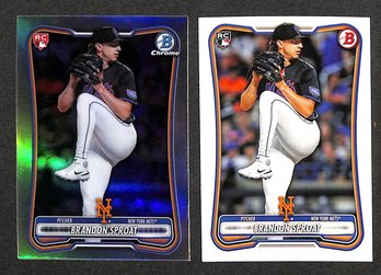2026 Bowman Chrome Baseball:  Brandon Sprout {Rookie Card & 'Red Redemption'}
