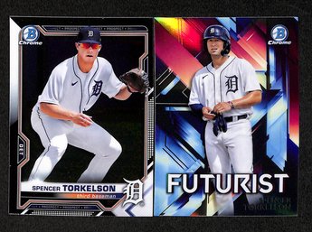 2021 Bowman Chrome:  Spencer Torkleson & 'The Futurist' Card