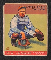 1933 'Goudey':  James (Zack) Taylor
