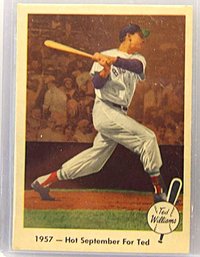1959 Fleer:  Ted Williams {#59}