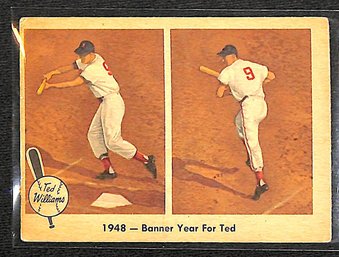 1959 Fleer:  Ted Williams {Card #36}
