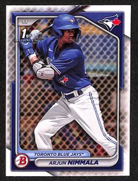 2024 Bowman:  Arjun Nimmala {1st Card}