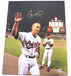 Cal Ripken, Jr. - Autographed 11 X 14 Photo {Certificate Of Authenticity}
