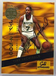 1994 Signature Rookies:  Tiny Archibald  {Gold Certified Autograph} SP - #254/2500