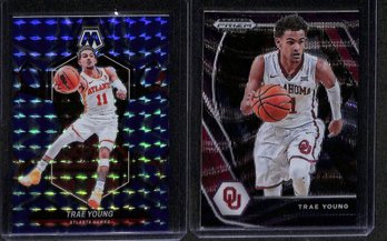 2023-24 Panini Mosaic & 2021 Panini Draft Picks:  Trae Young