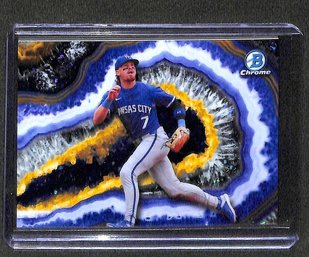 2026 Bowman Chrome:  Bobby Witt {Crystallized - SSP}...Case Hit!