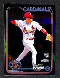 2024 Topps Chrome:  Masyn Winn {RC / Refractor}