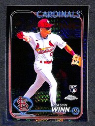 2024 Topps Chrome:  Masyn Winn {RC / Prism}