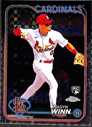 2024 Topps Chrome:  Masyn Winn {RC / X-Fractor}