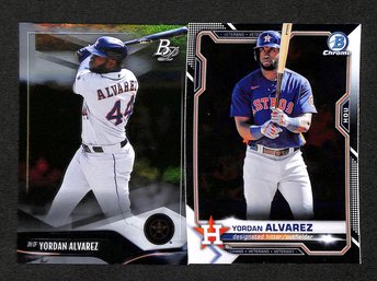 2021 Bowman Platinum & Bowman Chrome:  Yordan Alvarez