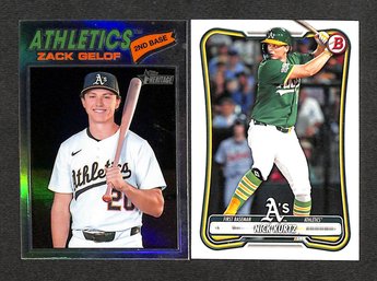 2026 Bowman & 2026 Topps Heritage:  Zack Gelof & Nick Kurtz