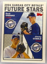 2003 Topps:  Zack Greinke  {Future Stars - Rookie}
