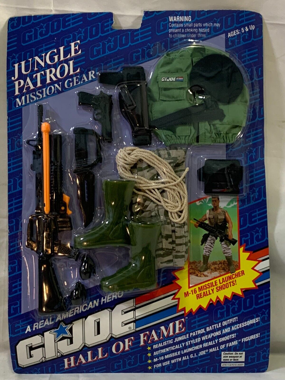 1993 GI Joe, Jungle Patrol Mission Gear, NIP #1657 | Auctionninja.com