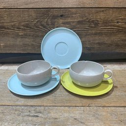 1950s Ideal, Russel Wright Teacups & Saucers